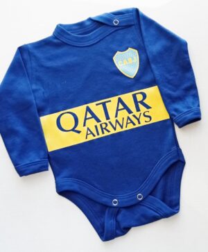 Body de Bebe Personalizado Boca Juniors