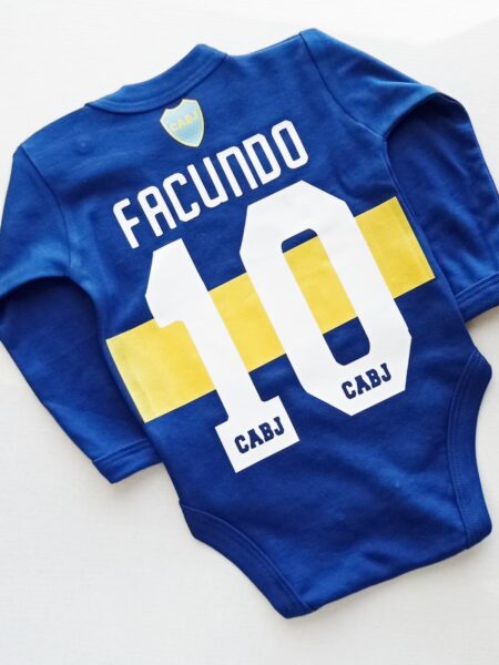 Body de Bebe Personalizado Boca Juniors