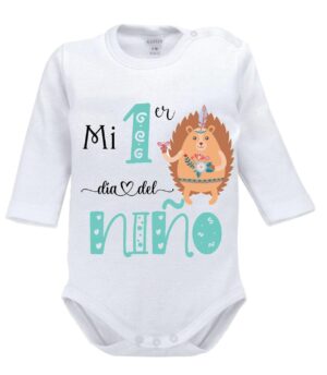 Body de Bebe Personalizado Cuerpo Espín