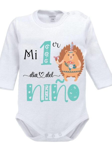 Body de Bebe Personalizado Cuerpo Espín