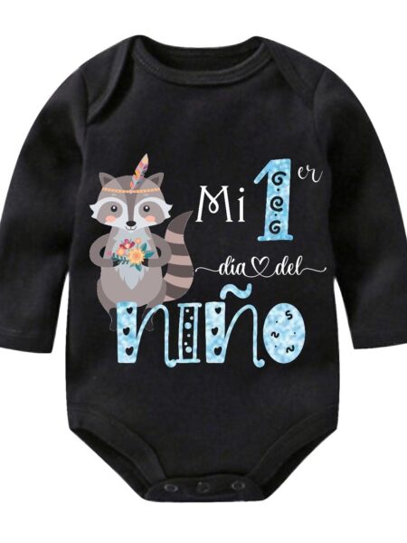 Body de Bebe Personalizado Mapache