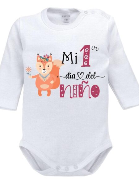 Body de Bebe Personalizado zorro