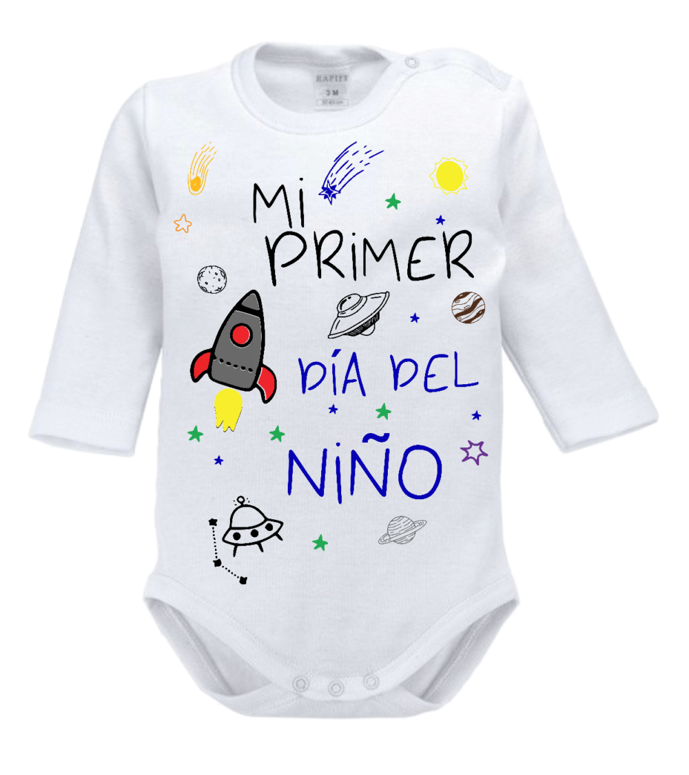 Body de Bebe Personalizado DÍA DEL NIÑO Espacio