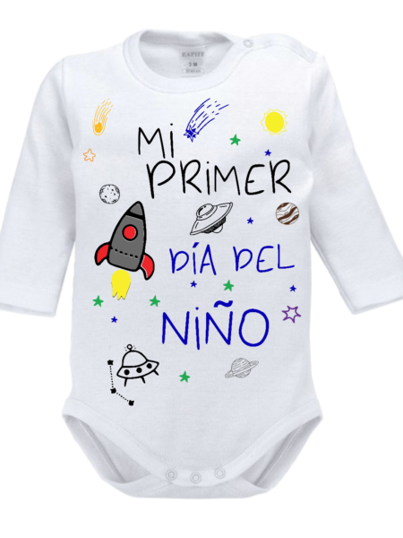 Body de Bebe Personalizado DÍA DEL NIÑO Espacio