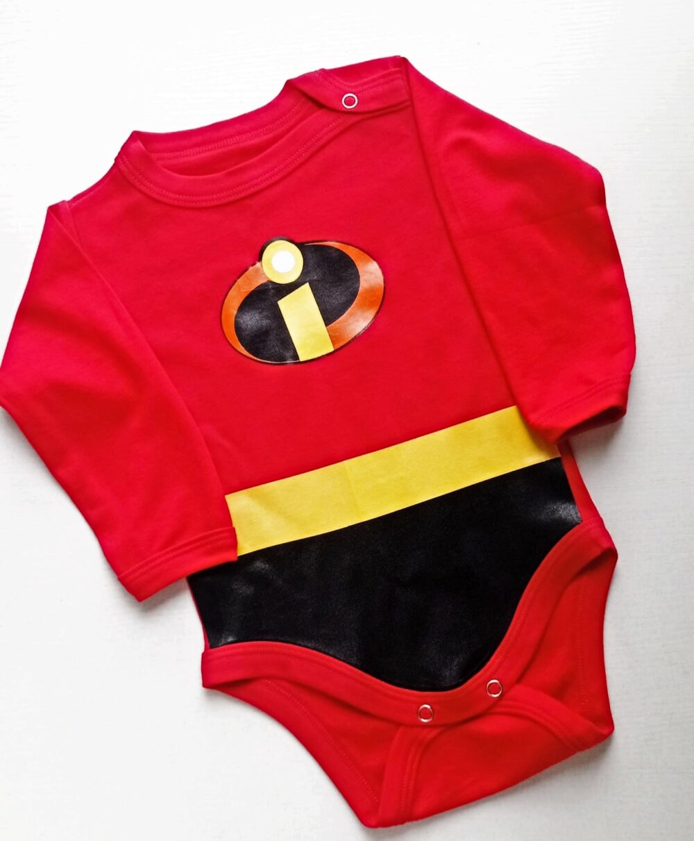 Body de Bebe Personalizado los increibles