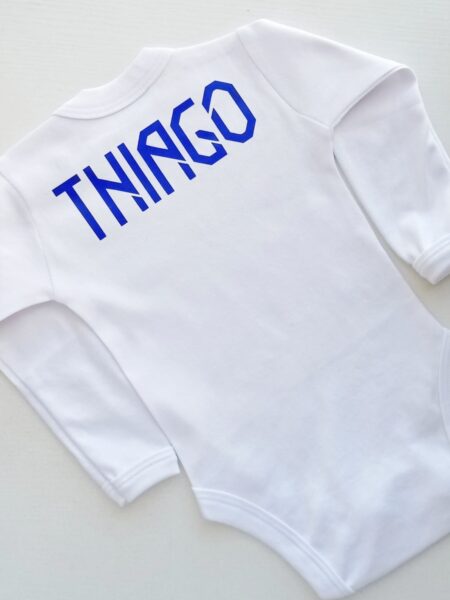 Body de Bebe Personalizado Real Madrid