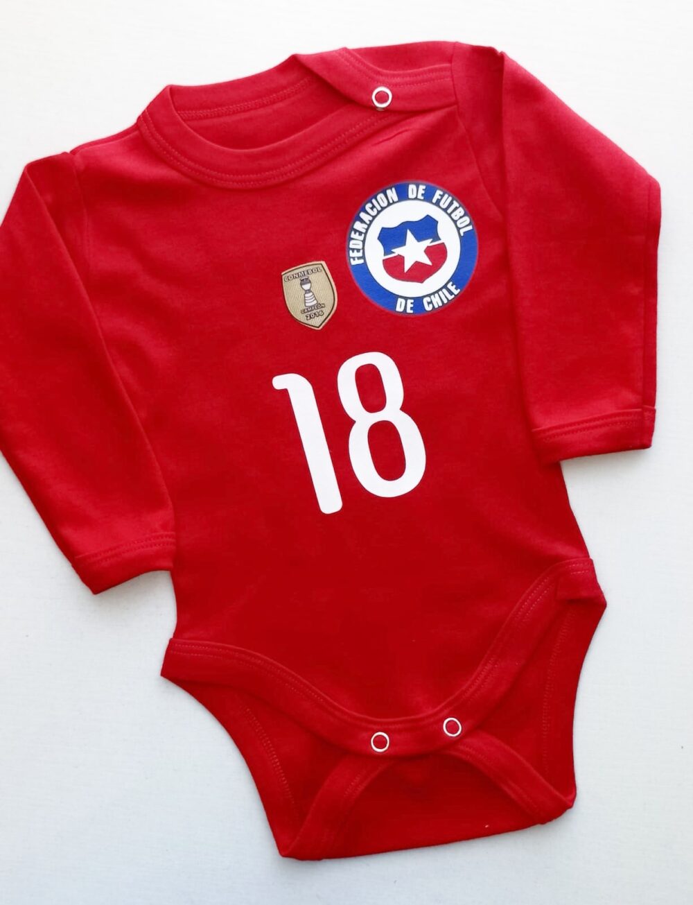 Body de Bebe Personalizado Selección Chilena