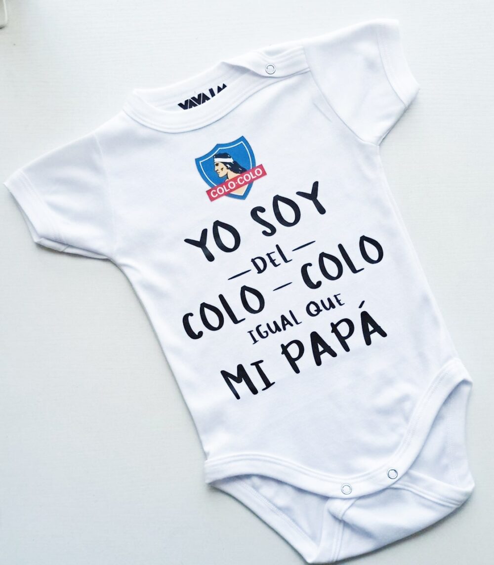 Body de bebé Día del Padre Colo colo