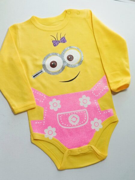 Body de Bebé Minions Niña modelo 3