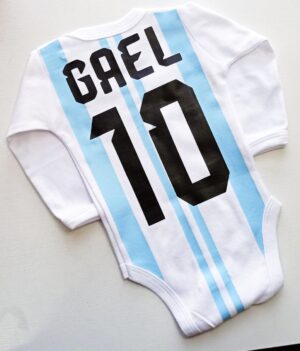 Body de bebé deportivo Selección Argentina de Fútbol