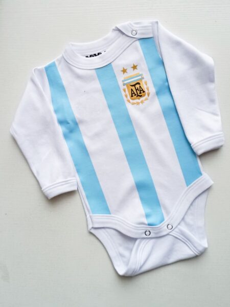 Body de bebé deportivo Selección Argentina de Fútbol