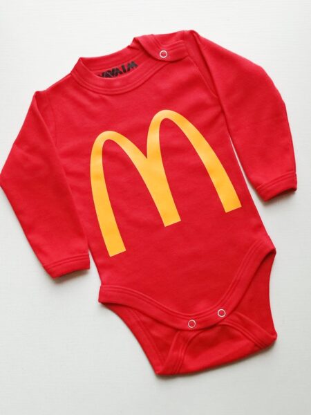 Body de Bebé McDonald's