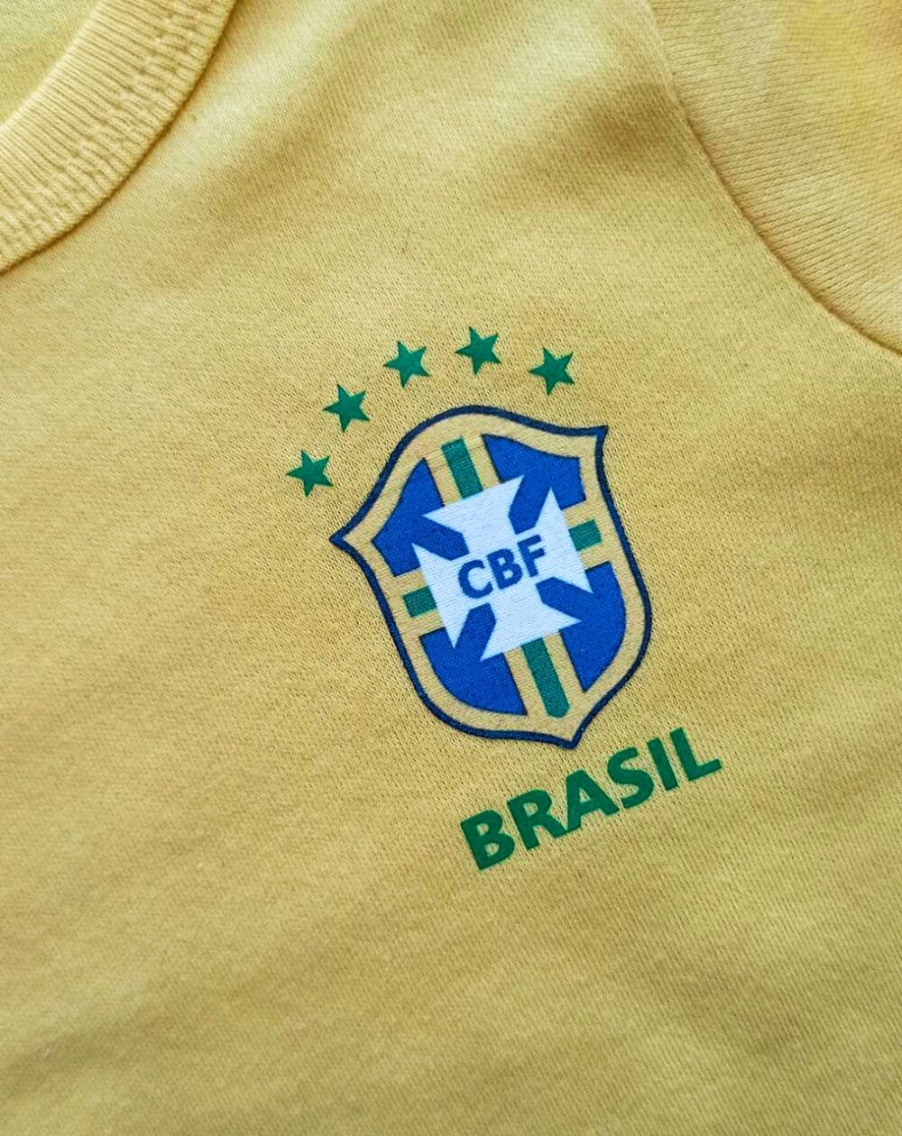 Body de bebé deportivo Selección Brasil Qatar 2022