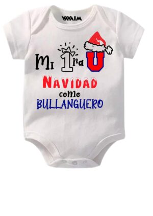 Body de Bebé Primera Navidad como Bullanguero