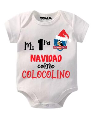 Body de Bebé Primera Navidad como COLOCOLINO