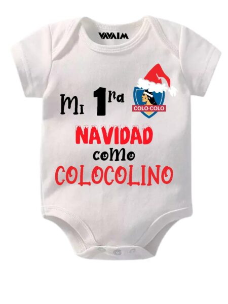 Body de Bebé Primera Navidad como COLOCOLINO