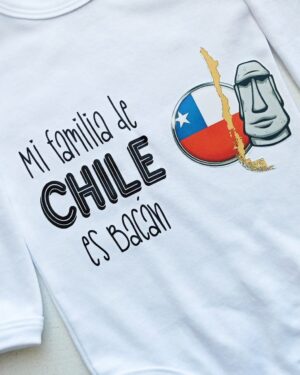 Body de Bebé Mi familia de Chile