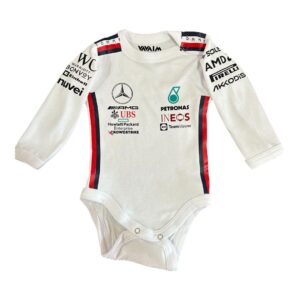 Body o Polera de bebé Fórmula 1. Mercedes Benz