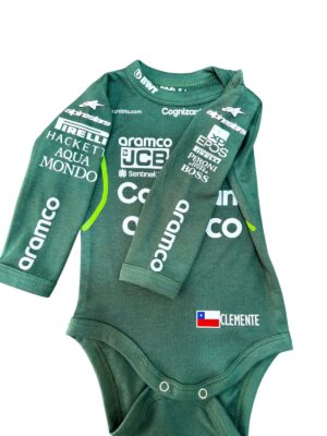 Body de bebé Fórmula Aston Martin
