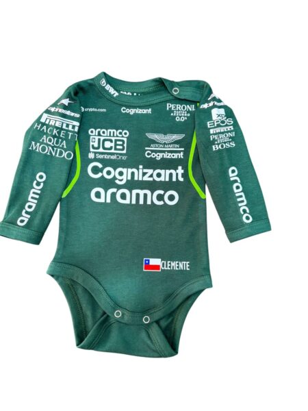 Body de bebé Fórmula Aston Martin