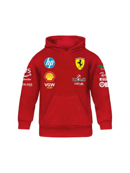 Polerón ñiño(a) Fórmula 1. Ferrari 2025