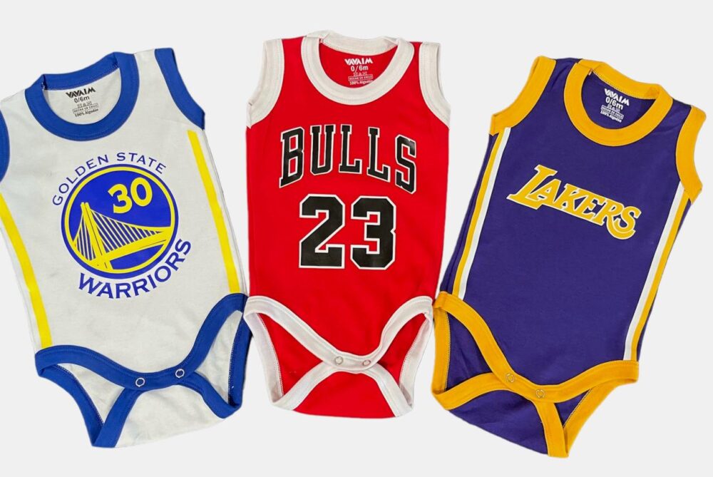 Body de bebé Equipos basketball NBA