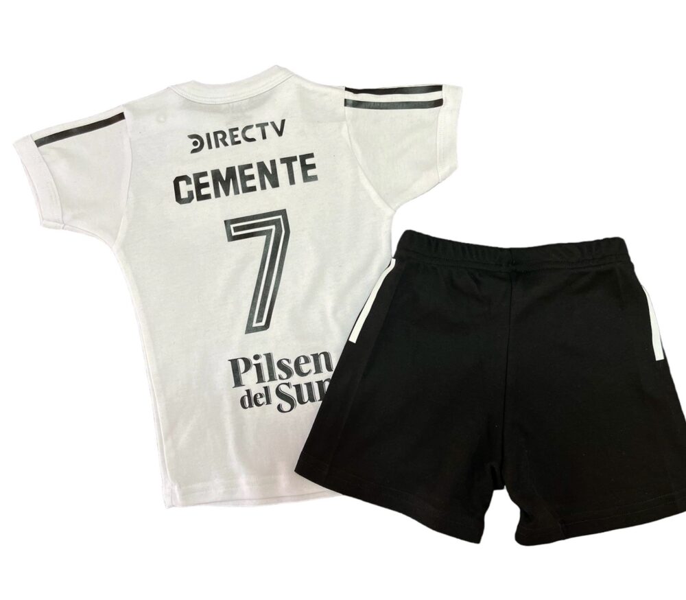 Conjunto Bebé. Short+ Polera o Body Colo Colo