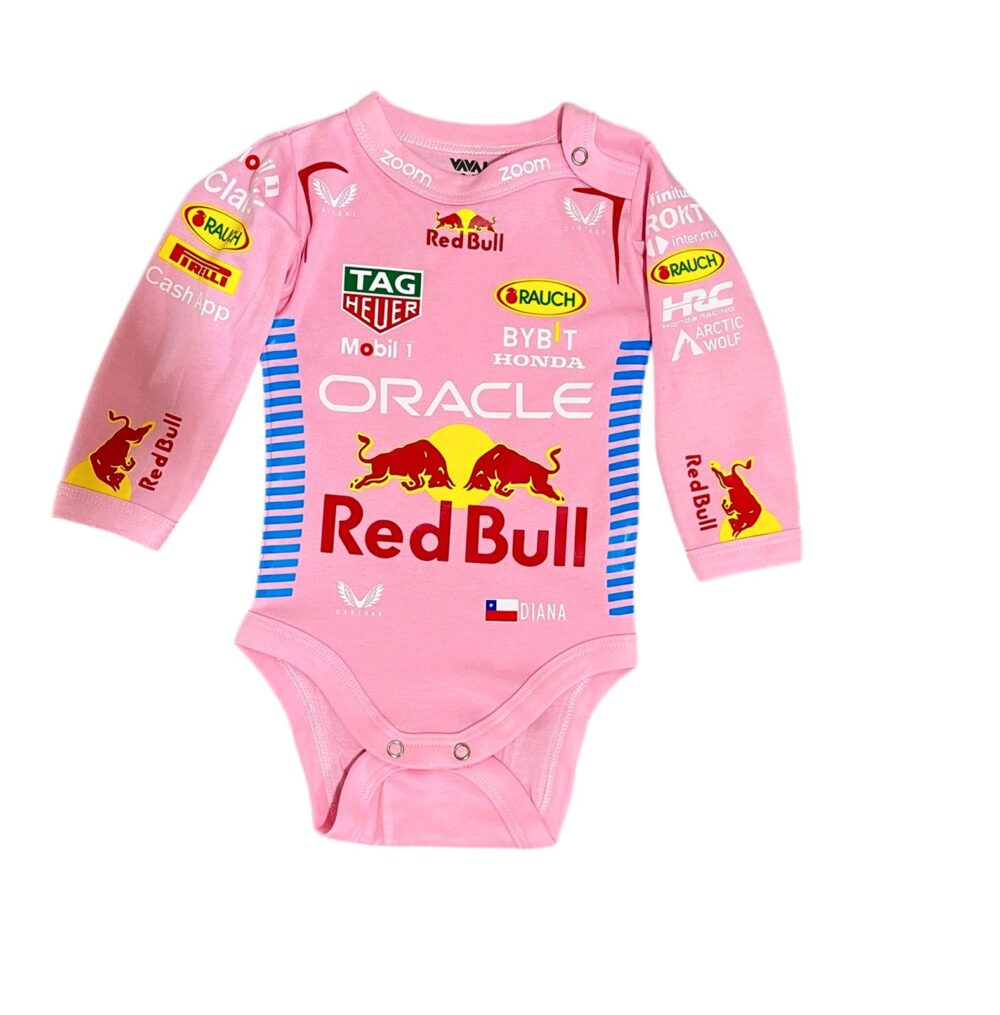 Body o Polera de niño/niña REDBULL modelo 2024