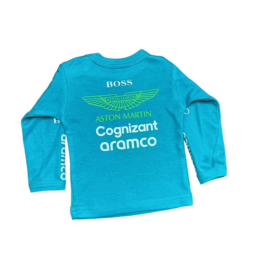 Body o Polera de bebé Fórmula 1. Aston Martin