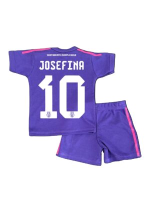 Conjunto Bebé. Short+ Polera o Body Universidad de Chile Tercera Camiseta 2024