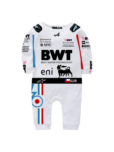 Enterito de Bebé Fórmula 1 Modelo Alpinestars Franco Colapinto