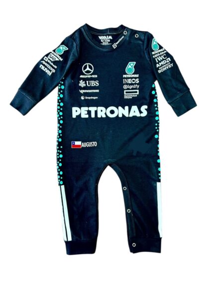 Enterito de bebé Mercedes Benz 2025. Fórmula 1