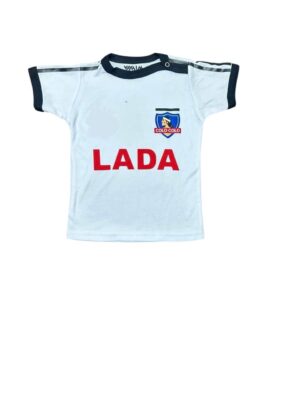 Body o Polera de bebé deportivo Colo Colo Retro Mod 2