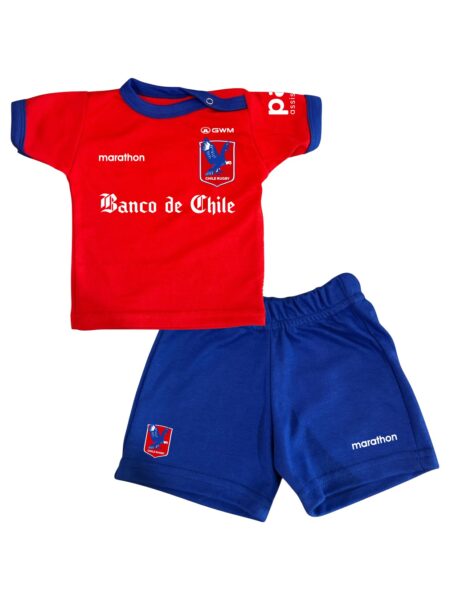 Conjunto Bebé. Short+ Polera Selección de rugby de Chile