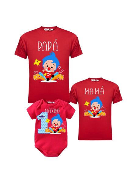 Set de cumpleaños Payaso Plim Plim