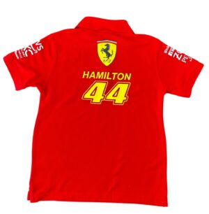 Polera PIQUE de niño/niña Lewis Hamilton 2025