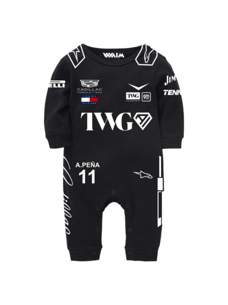 Enterito de bebé Fórmula 1. Cadillac Sergio Checo Pérez