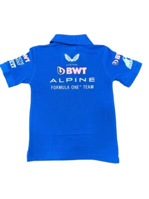 Polera PIQUE de niño/niña Franco Colapinto Alpine F1 Team 2026