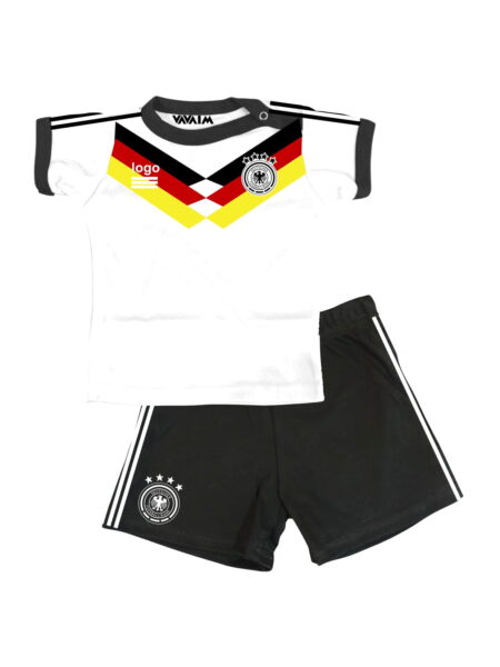 Conjunto Bebé. Short+ Polera o Body Selección de fútbol de Alemania